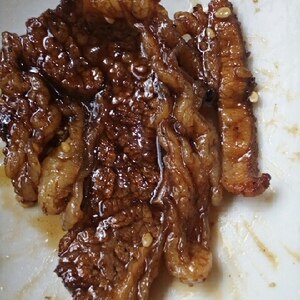 フライパンで焼き肉